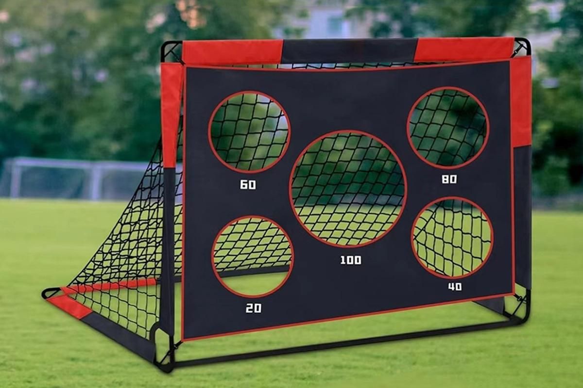 Soccer Goals for Backyard Set Portable Soccer Goal Training Equipment Pop Up Soccer Net for Youth Outdoor Games - Image 5