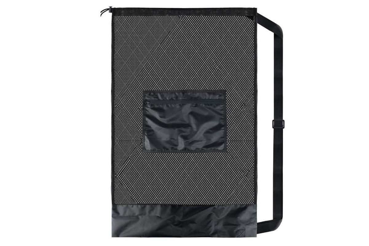 Extra Large Sport Ball Bag Heavy Duty Breathable Mesh Storage Bag With Adjustable Shoulder Strap - Style 2 - Image 3