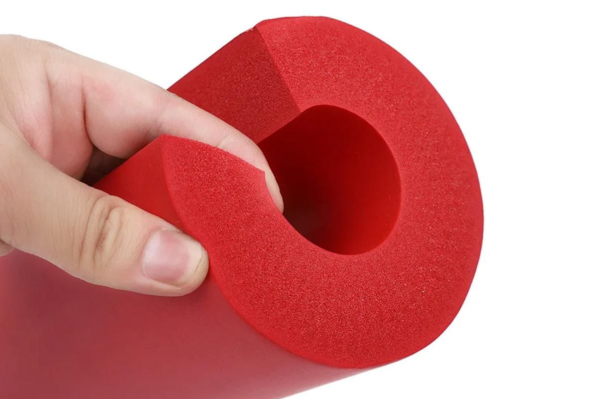 Barbell Pad Shoulder Pad Squat Pad For Weightlifting Lunges And Hip Thrusts -Red - Image 5