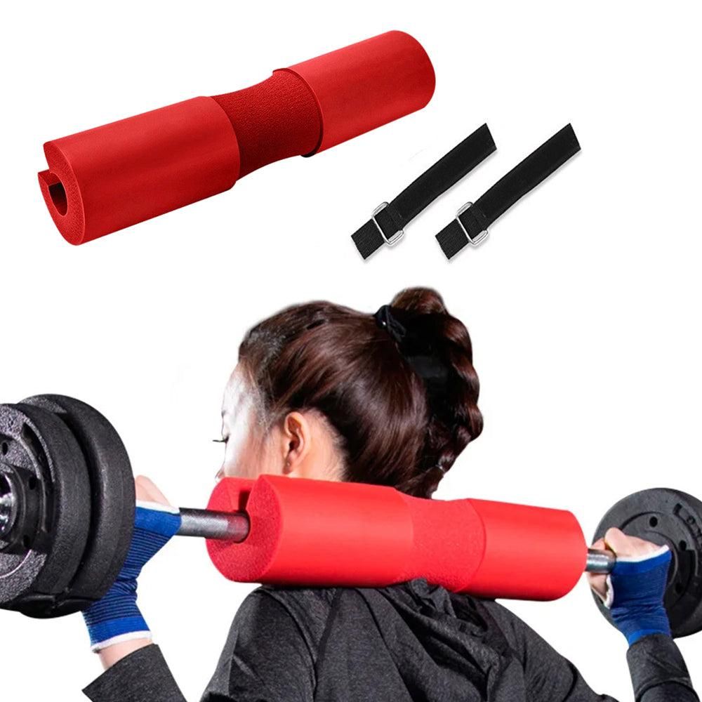 Barbell Pad Shoulder Pad Squat Pad For Weightlifting Lunges And Hip Thrusts -Red - Image 6