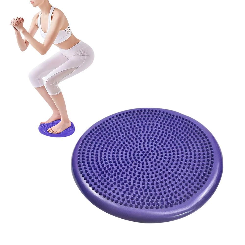Yoga Training Mat Exercise Balance Stability Cushion Yoga Training Accessories -Purple - Image 7