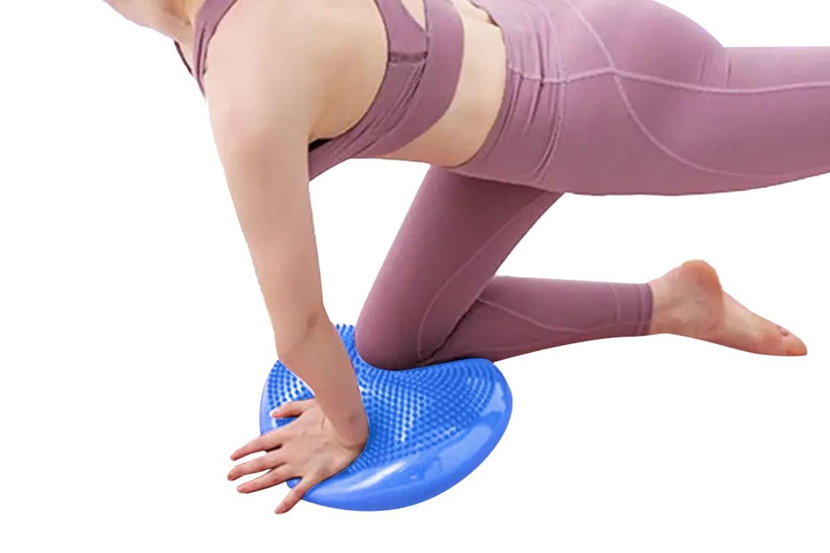 Yoga Training Mat Exercise Balance Stability Cushion Yoga Training Accessories -Blue - Image 5