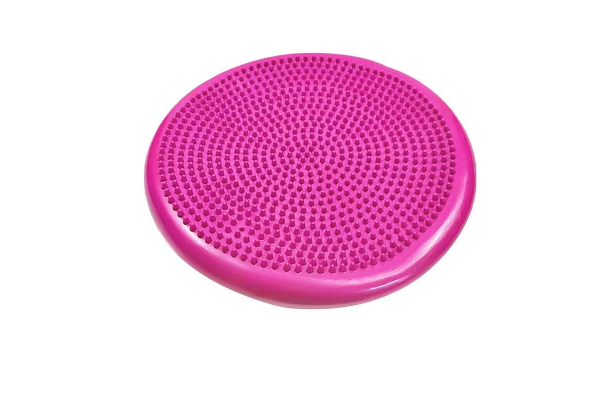 Yoga Training Mat Exercise Balance Stability Cushion Yoga Training Accessories -Rose Red - Image 2