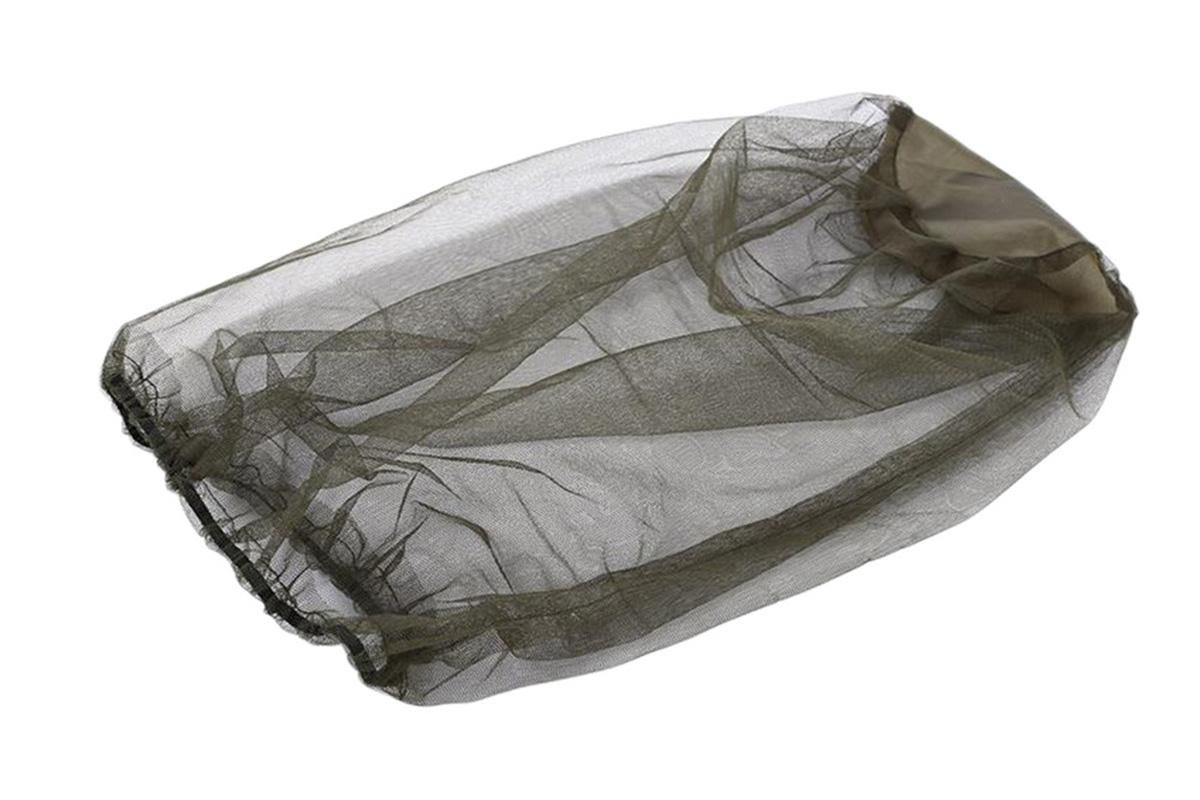 5Pcs Mosquito Head Net Bug Net Hat for Camping Hiking Fishing Gardening - Army Green - Image 2