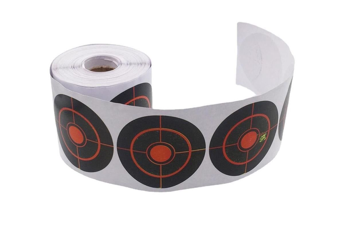 250X/Roll Shooting Target Self Adhesive Targets Splatter Reactive Target Sticker - Image 3