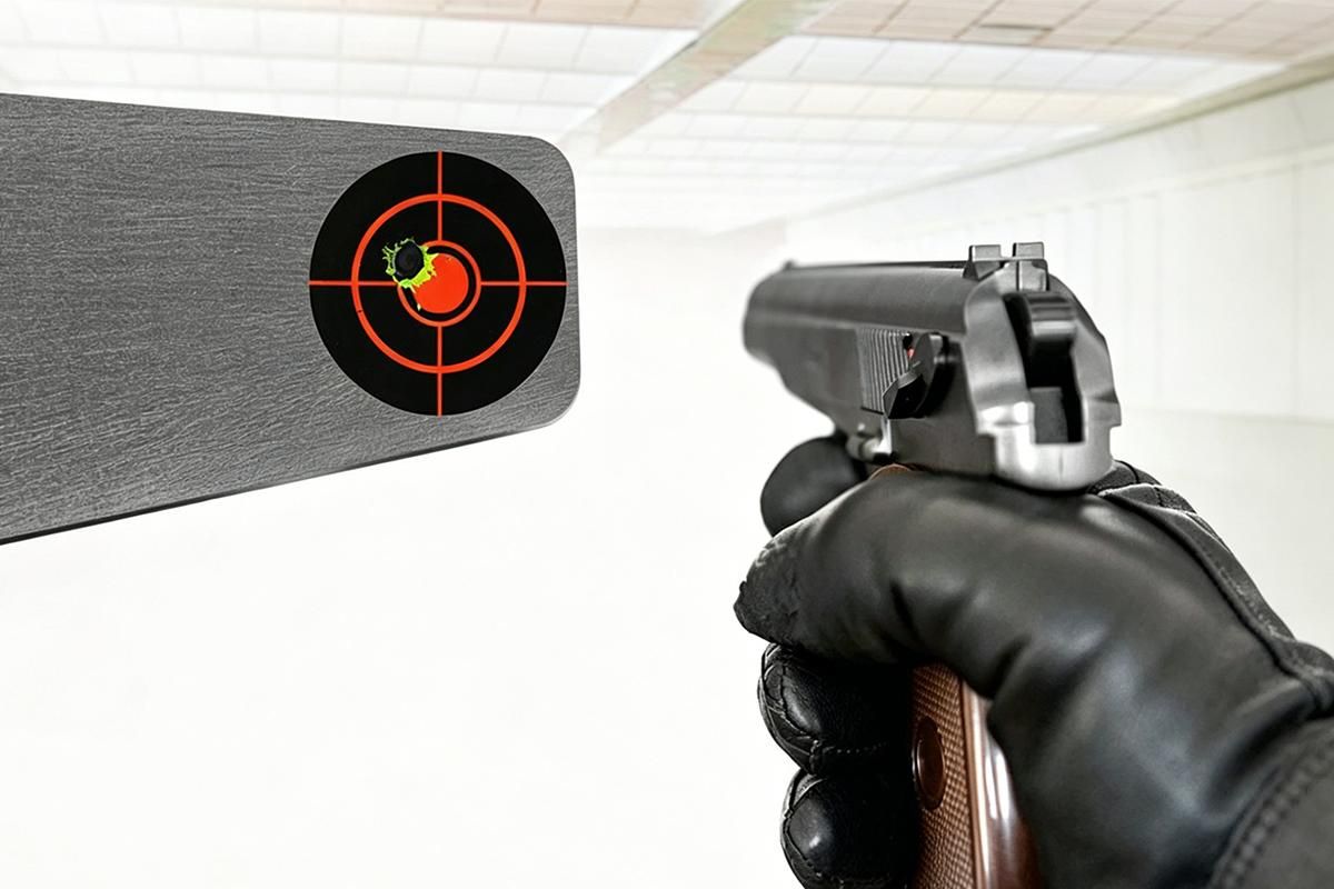 250X/Roll Shooting Target Self Adhesive Targets Splatter Reactive Target Sticker - Image 7