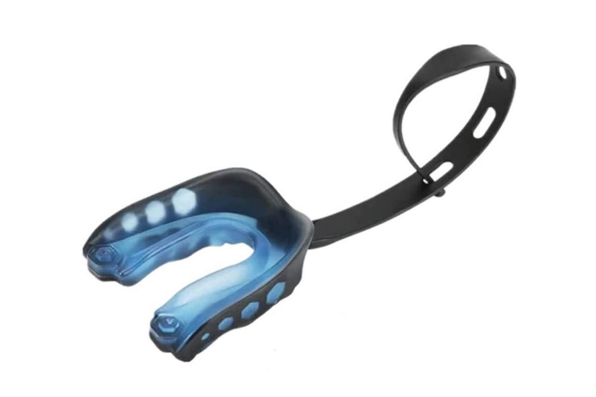 2Pcs Professional Sports Mouthguard Teeth with Strap EVA Sports Mouth Guards -Black - Image 5