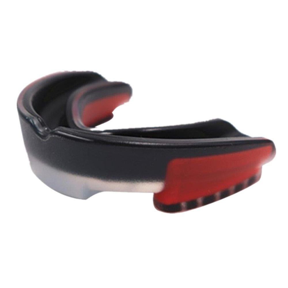 2Pcs Professional Sports Mouthguard Teeth with Strap EVA Sports Mouth Guards -Blue with Black - Image 5