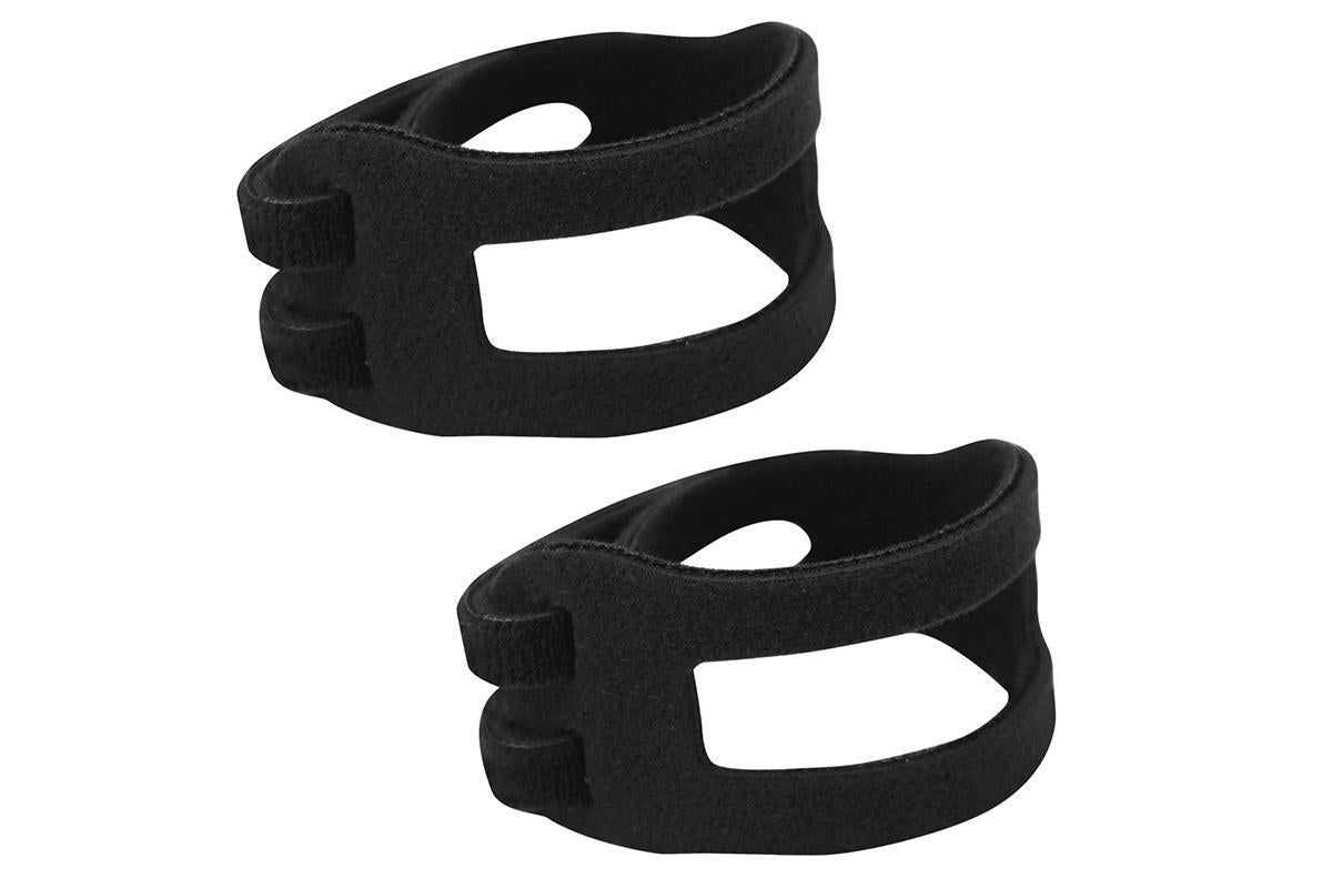 2PCS Ulnar Wrist Support Brace Adjustable for Sports Yoga Fitness - Black - Image 2