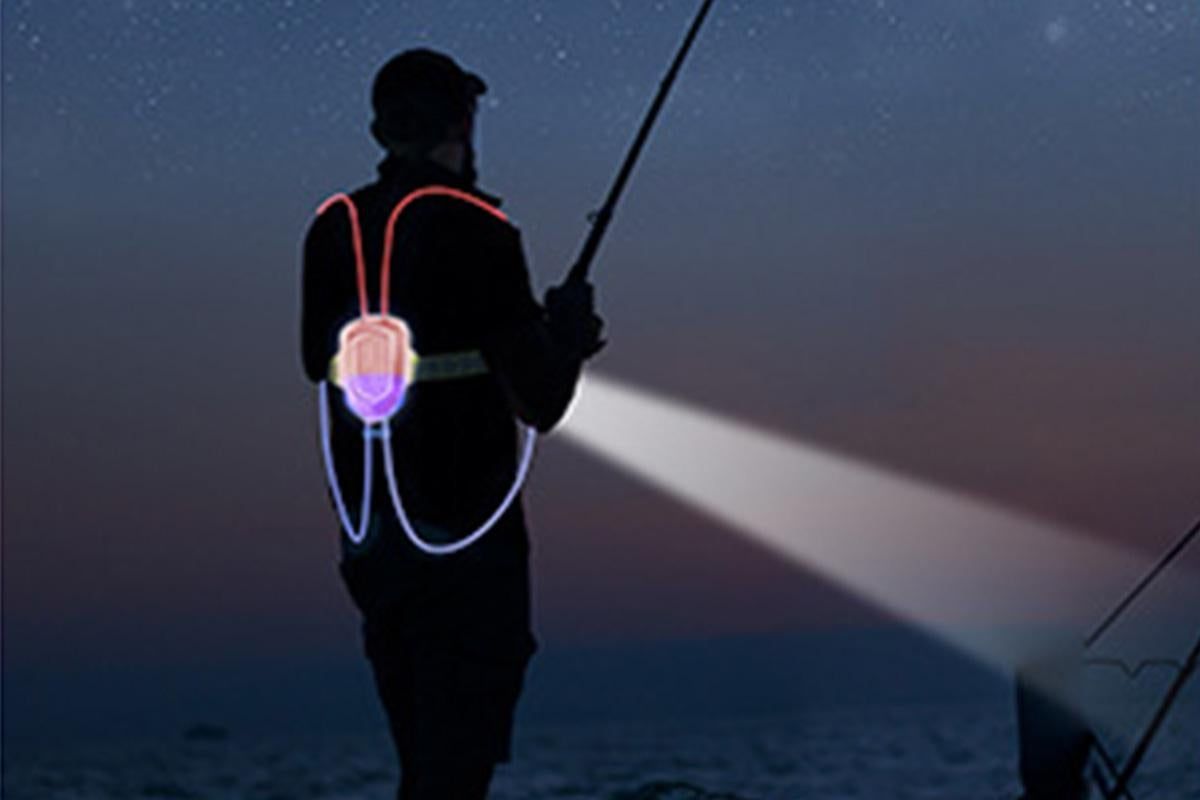 Running Light For Runners Reflective Running Vest Light Up Running Vest Night Running Gear - Image 5