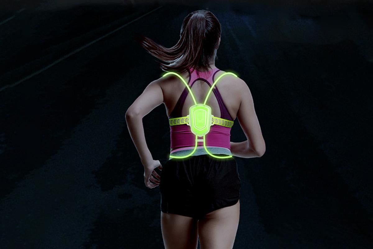 Running Light For Runners Reflective Running Vest Light Up Running Vest Night Running Gear - Image 7