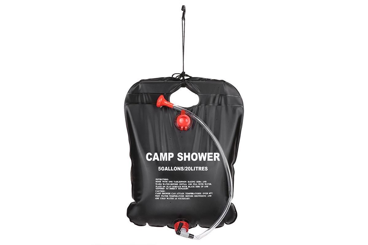 20L Camp Shower Bag Portable Solar Shower Bag Outdoor Shower Bag - Image 3