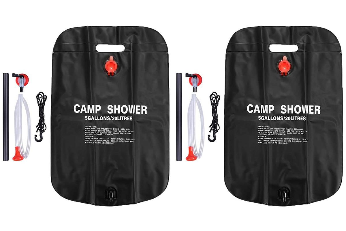 20L Camp Shower Bag Portable Solar Shower Bag Outdoor Shower Bag - Image 6