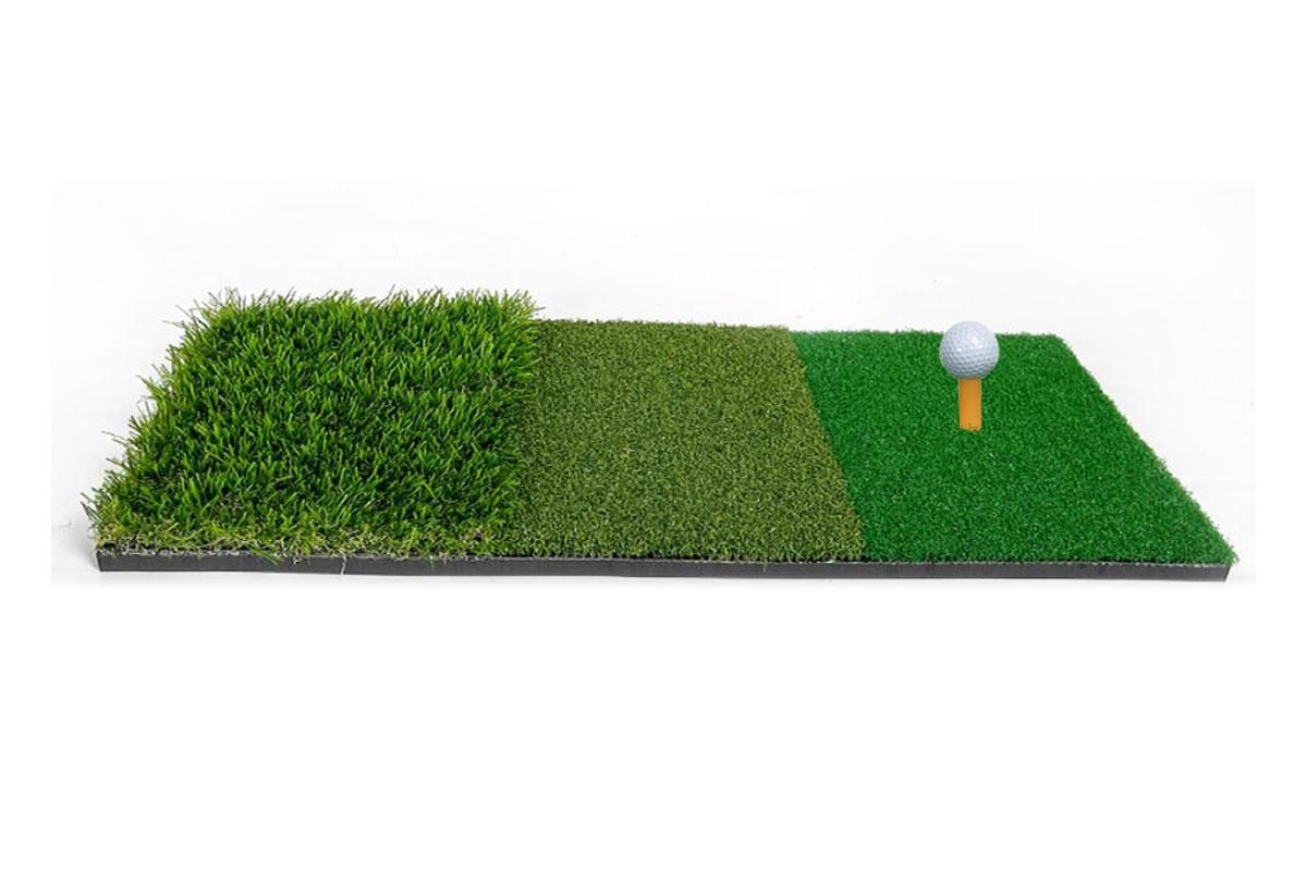 Golf Mat 3-in-1 Practice Mat Outdoor Indoor Training Mat For Golf - Image 2