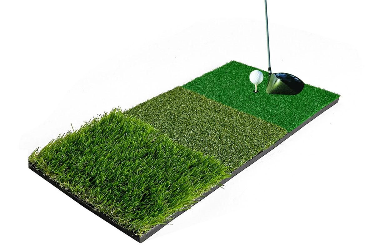 Golf Mat 3-in-1 Practice Mat Outdoor Indoor Training Mat For Golf - Image 5