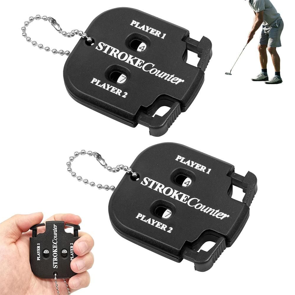 2PCS Golf Score Indicator 2 Player Stroke Counter Golf Handy Count Shot - Image 7