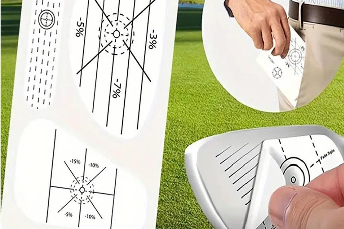100Pcs Golf Impact Tape Set Club Impact Stickers for Woods Irons Putters - Image 1