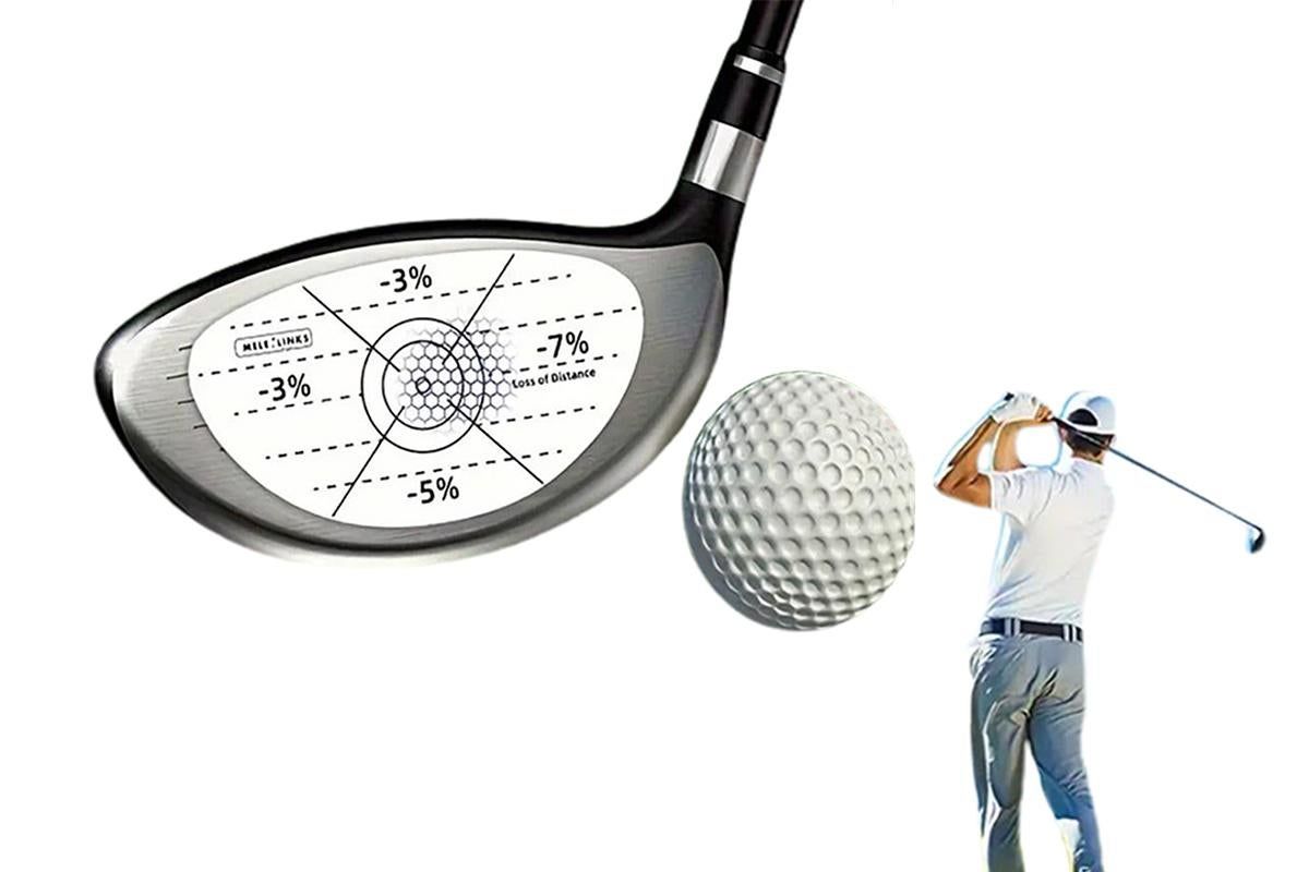 100Pcs Golf Impact Tape Set Club Impact Stickers for Woods Irons Putters - Image 2
