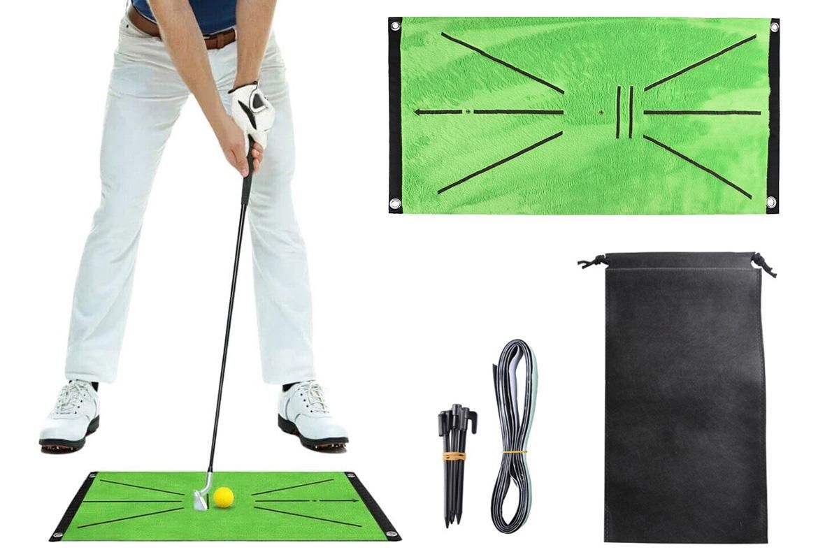 Golf Swing Training Mat for Practice - Image 1