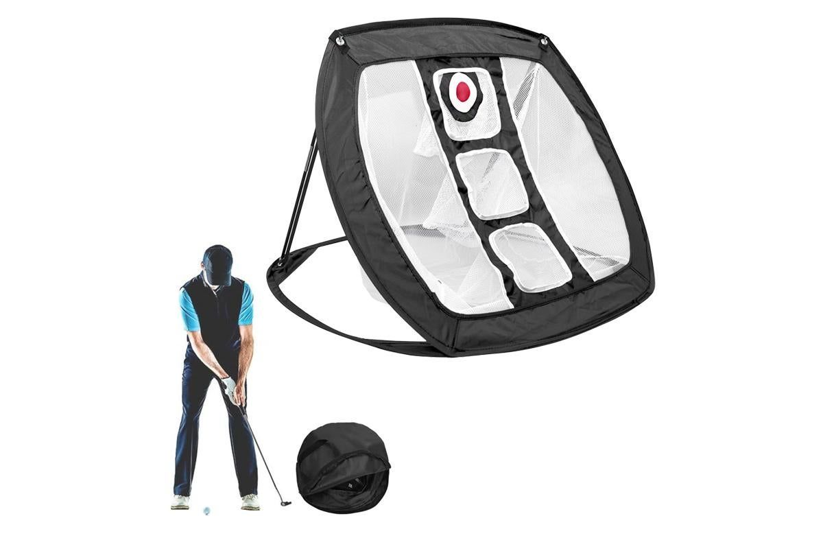 Golf Chipping Net Collapsible Portable Golf Practice Hitting Net for Indoor Outdoor -Style 1 - Image 1