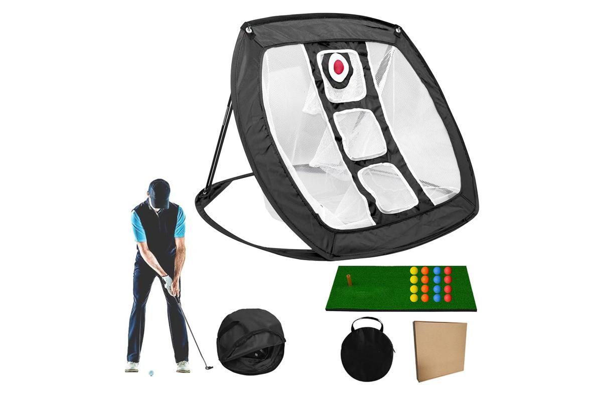 Golf Chipping Net Collapsible Portable Golf Practice Hitting Net for Indoor Outdoor -Style 1 - Image 5