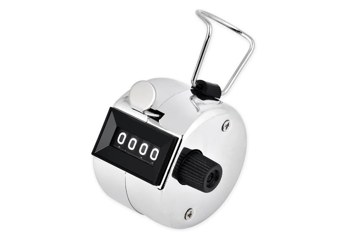 4 Digit Number Clicker Golf Hand Tally Counter - Image 2