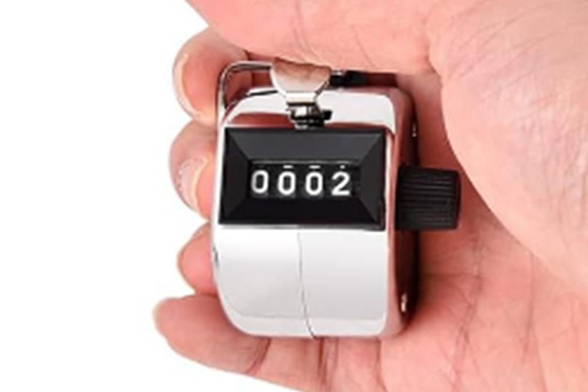 4 Digit Number Clicker Golf Hand Tally Counter - Image 6