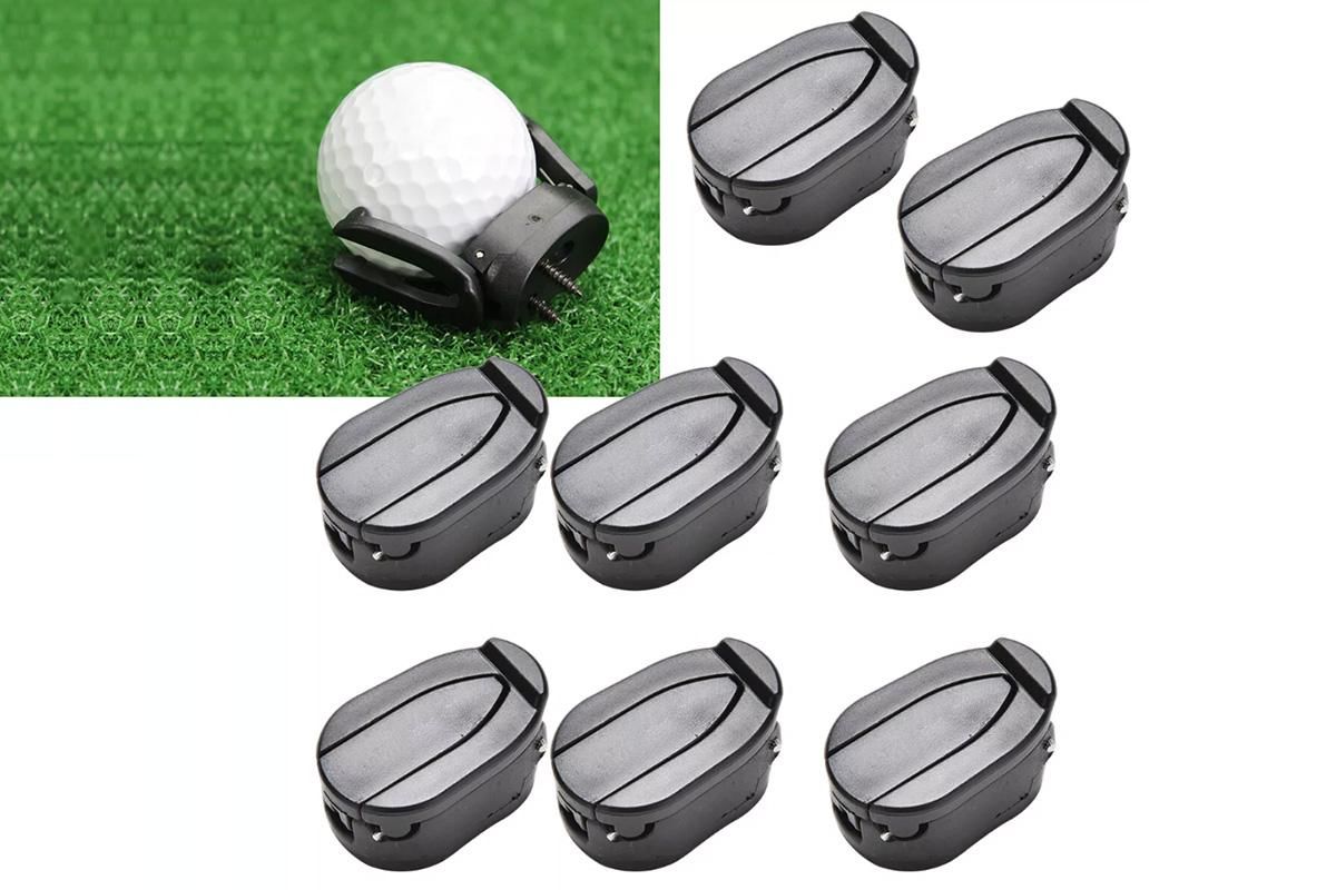 8Pcs Foldable Golf Ball Pick Up Claw Sucker Put On Putter Grip Golf Ball Pick Up Retriever Grabber Golf Accessories - Image 2