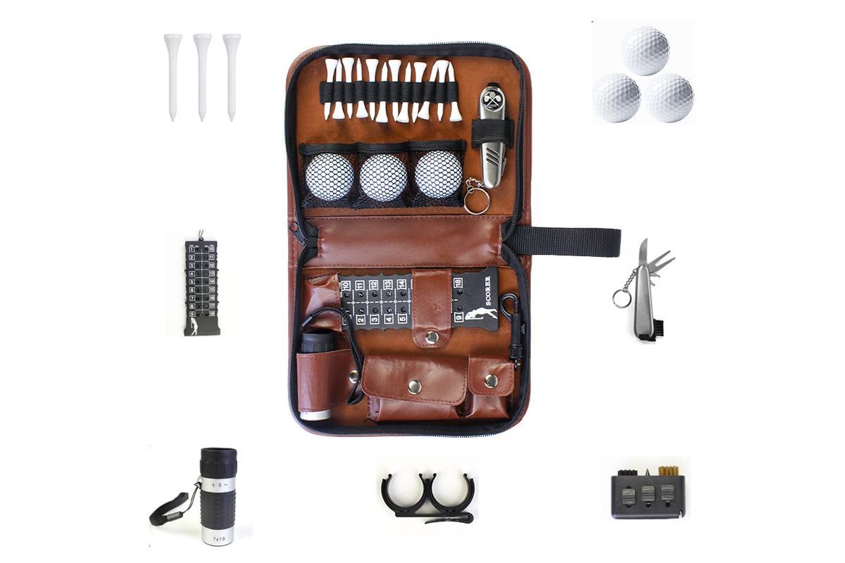 Portable Golf Accessories Set Tool Kit with Carrying Case - Image 4