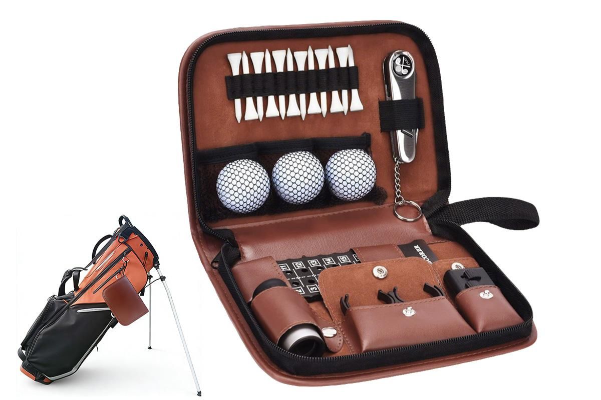 Portable Golf Accessories Set Tool Kit with Carrying Case - Image 7
