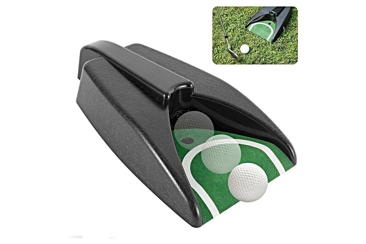 Golf Automatic Putting Cup Training Aids Putter Ball Return Device - Image 1