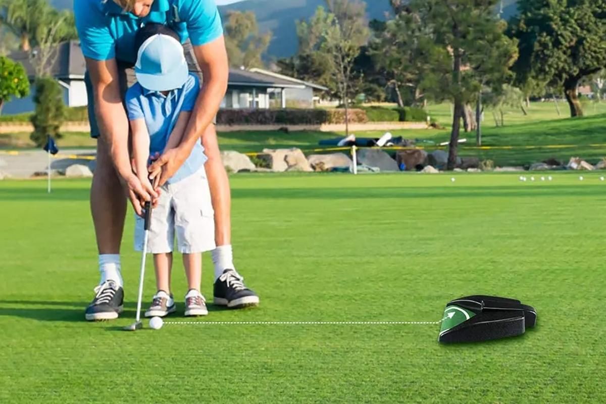 Golf Automatic Putting Cup Training Aids Putter Ball Return Device - Image 4