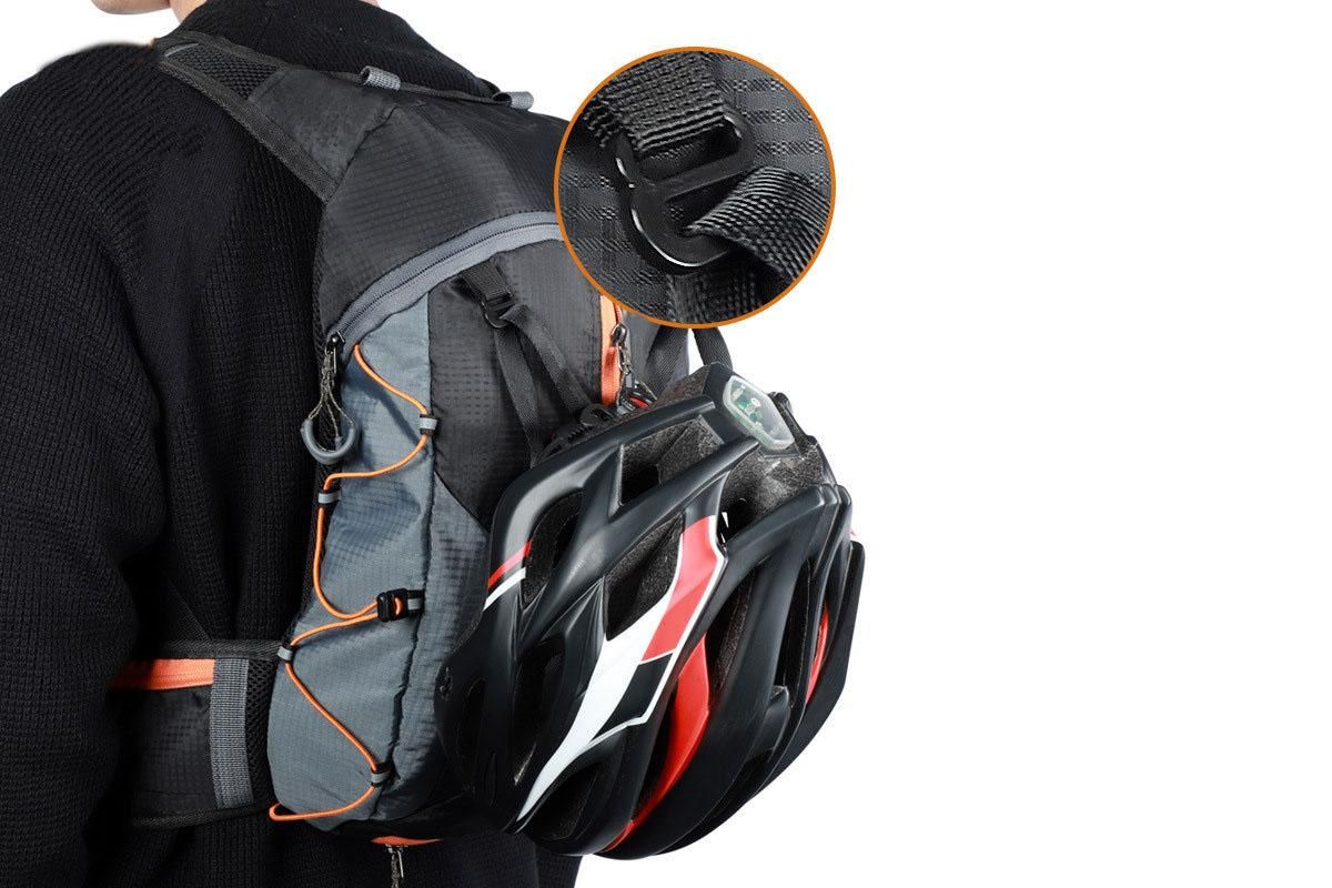 Small Daypack 10L Waterproof Bicycle Bag Backpack Ultralight Bike Water Bag for Women Men - Green - Image 2