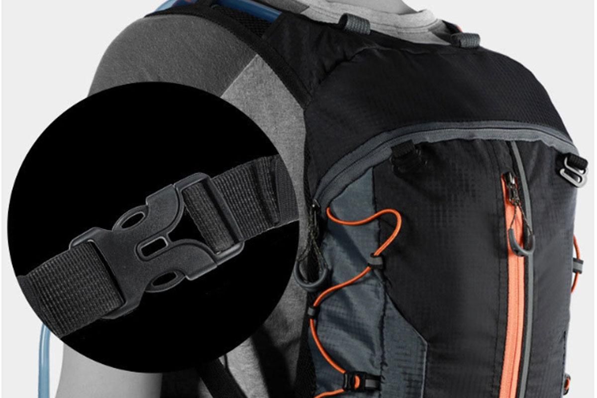 Small Daypack 10L Waterproof Bicycle Bag Backpack Ultralight Bike Water Bag for Women Men - Yellow - Image 2