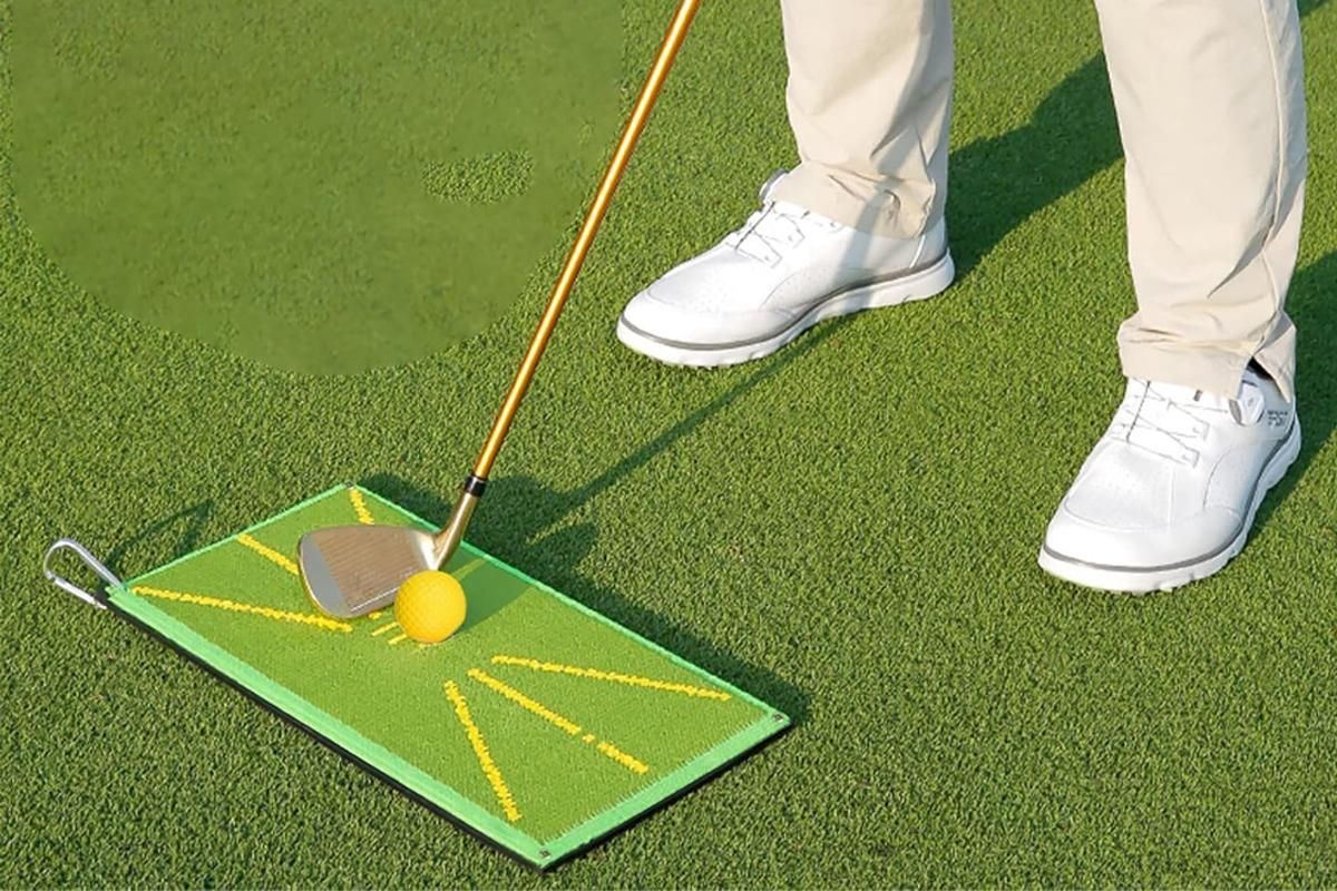 Golf Training Mat Set for Swing Detection - Image 4