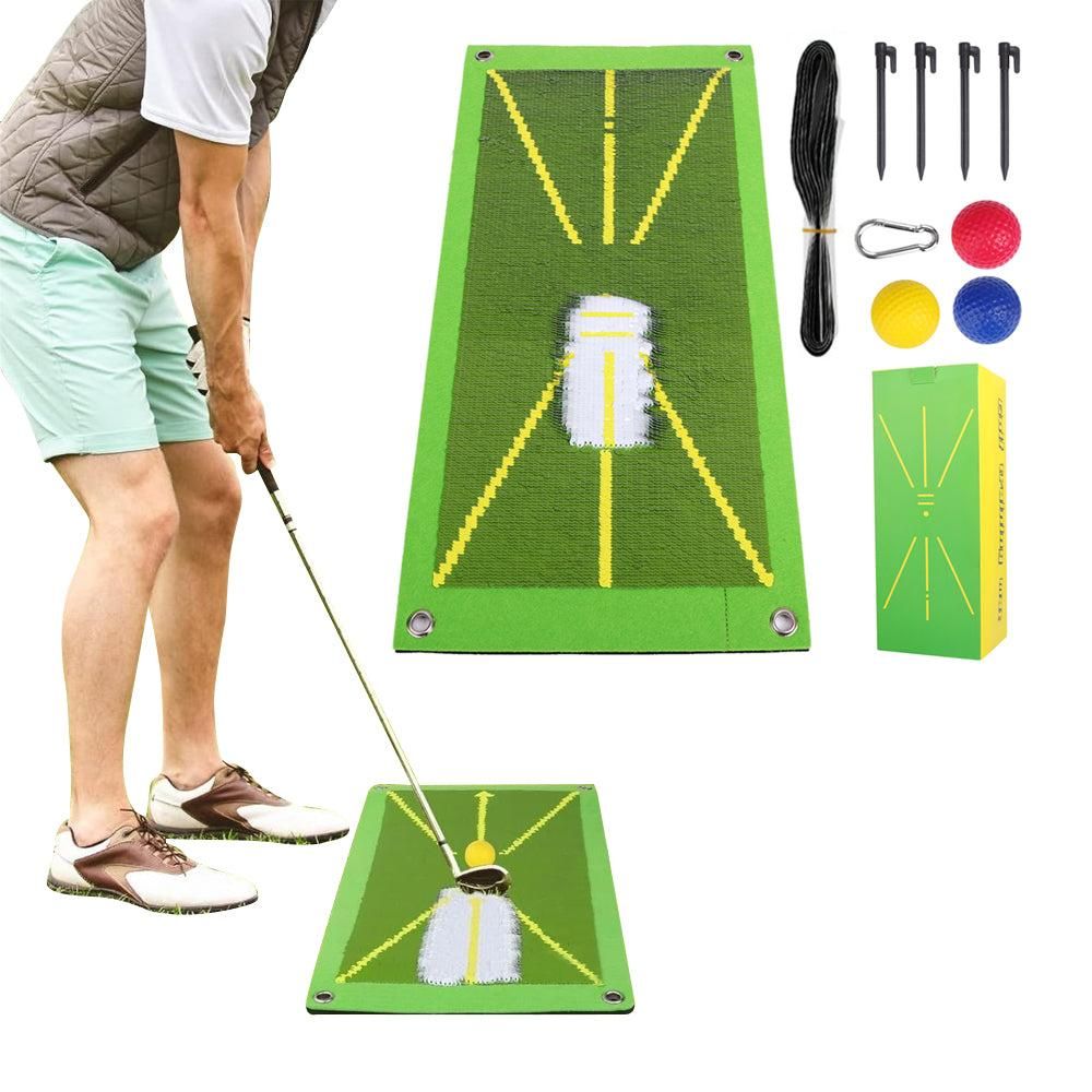 Golf Training Mat Set for Swing Detection - Image 6