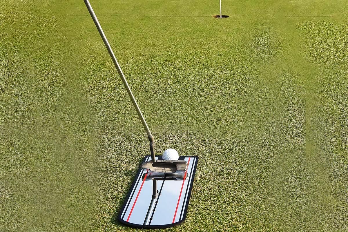 Golf Putting Mirror for Swing Practice Posture Correction - Image 3