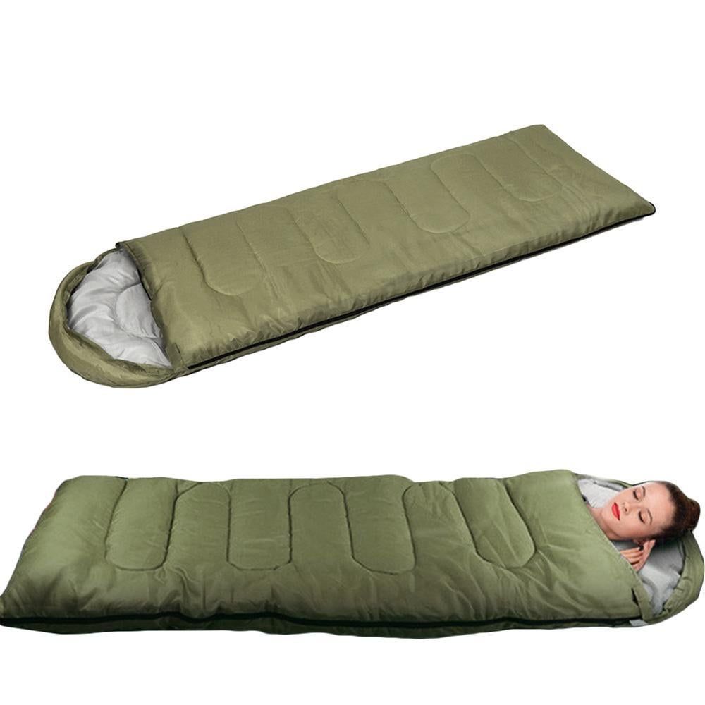 Single Outdoor Camping Envelope Sleeping Bag - Image 1