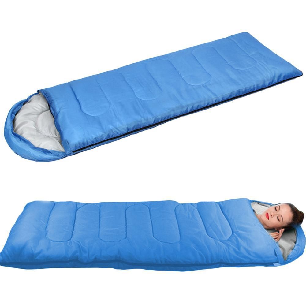 Single Outdoor Camping Envelope Sleeping Bag - Image 2