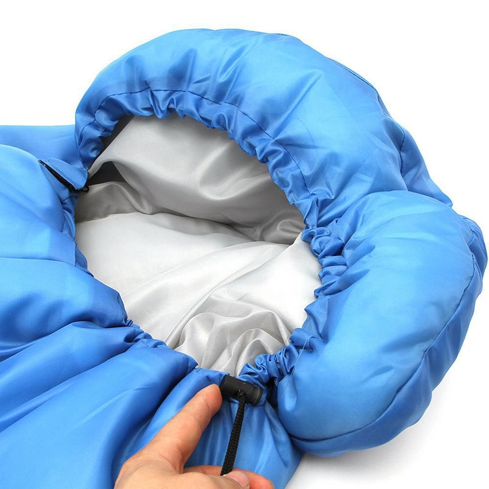 Single Outdoor Camping Envelope Sleeping Bag - Image 7