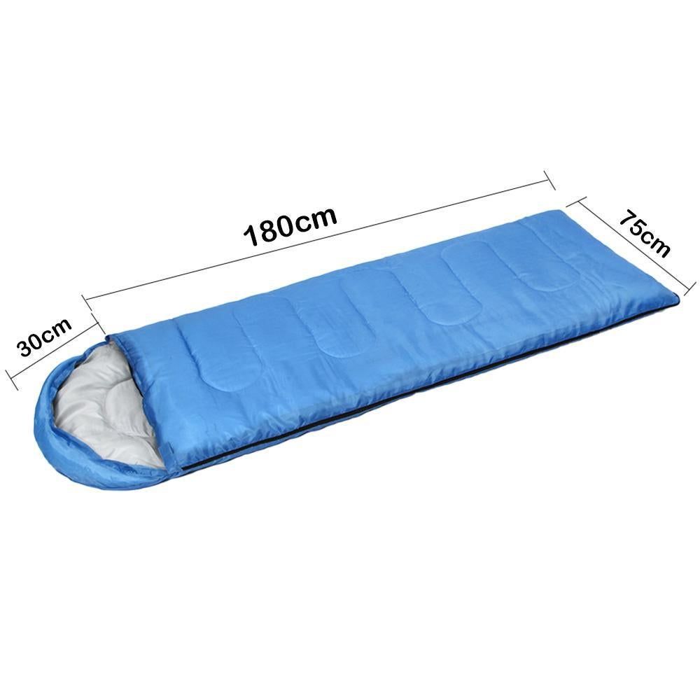 Single Outdoor Camping Envelope Sleeping Bag - Image 3