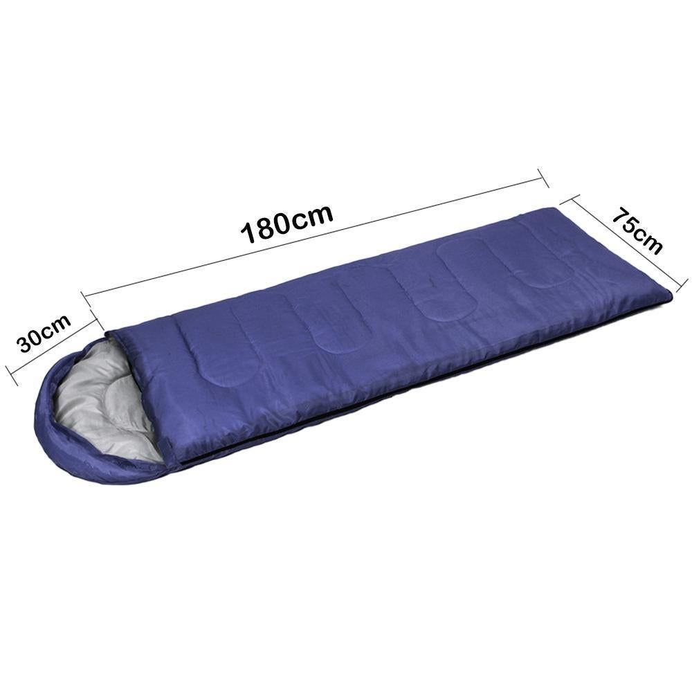 Single Outdoor Camping Envelope Sleeping Bag - Image 8