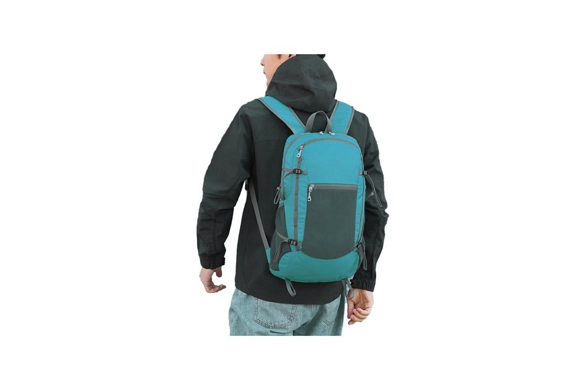 Hiking Backpack Packable Travel Day Pack Lightweight Water Resistant Hiking Daypack for Women Men -Blue - Image 2