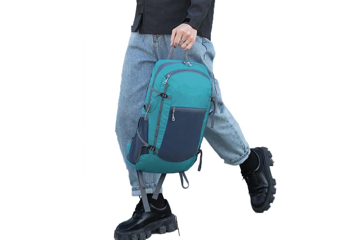 Hiking Backpack Packable Travel Day Pack Lightweight Water Resistant Hiking Daypack for Women Men -Blue - Image 3