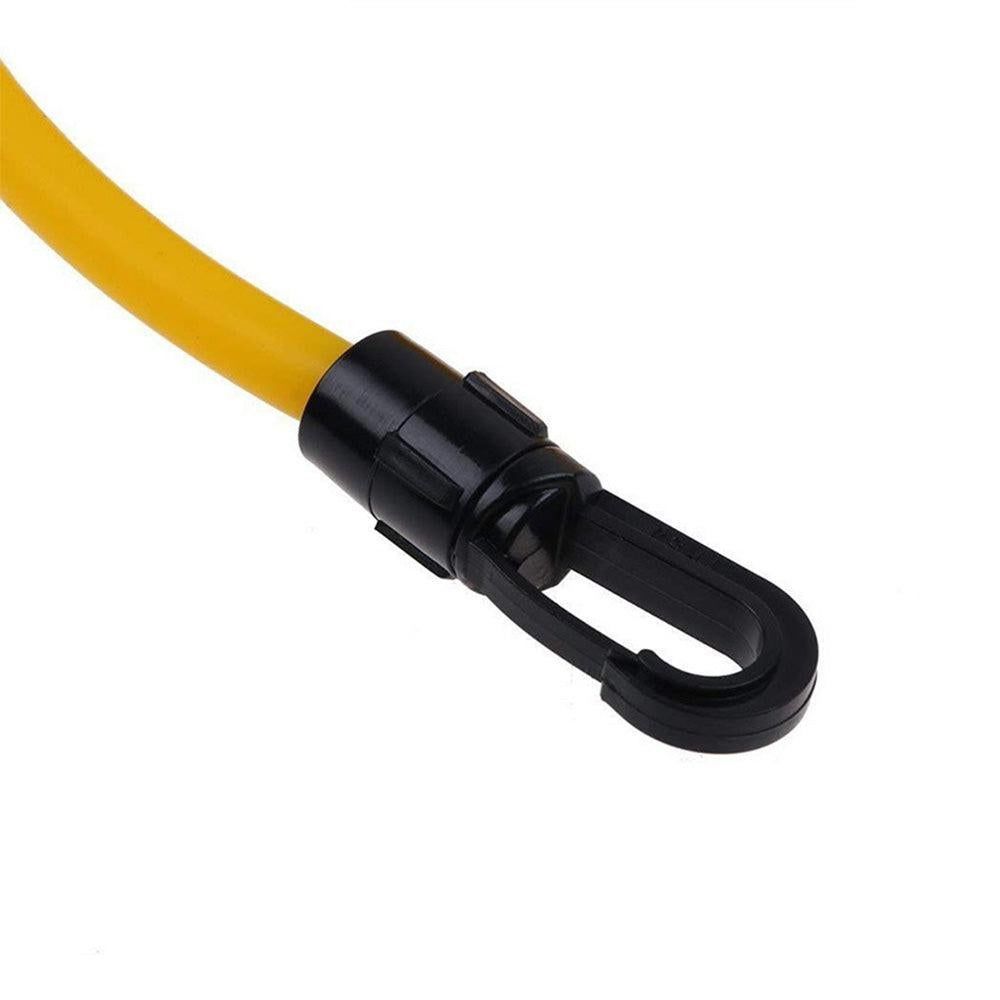 Elastic Swimming Training Band Set Adjustable Pool Swim Training Tether Swim Resistance Band Training Belt Yellow - Image 6