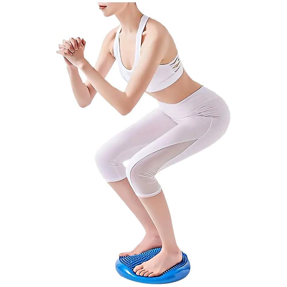 Yoga Training Mat Exercise Balance Stability Cushion Yoga Training Accessories Blue - Image 4