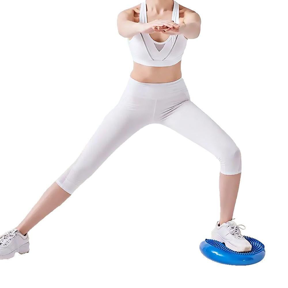 Yoga Training Mat Exercise Balance Stability Cushion Yoga Training Accessories Blue - Image 6