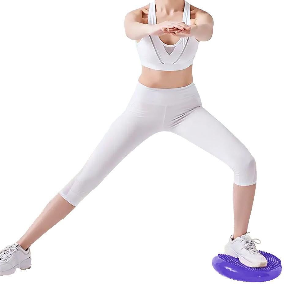 Yoga Training Mat Exercise Balance Stability Cushion Yoga Training Accessories Purple - Image 6