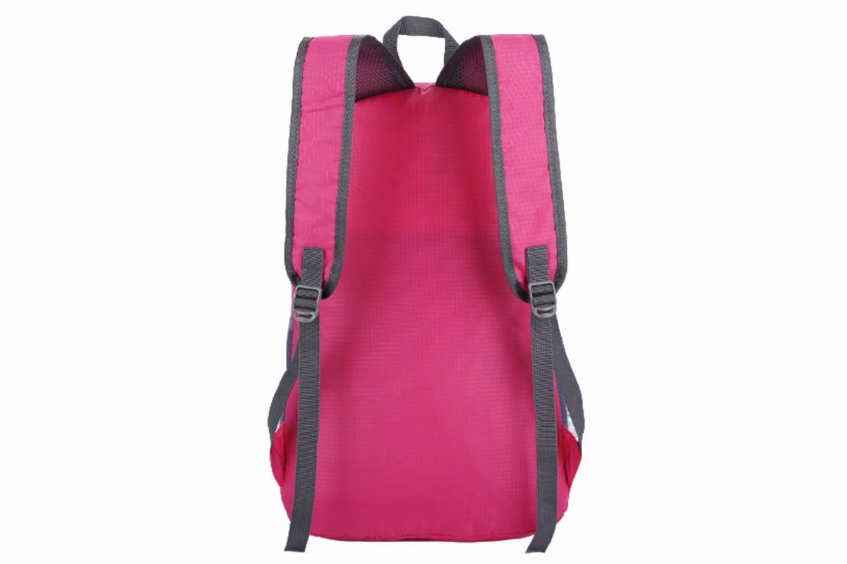 30L Ultra Lightweight Foldable Waterproof Backpack Travel Camping Hiking Outdoor Sports Bag - Purple - Image 4