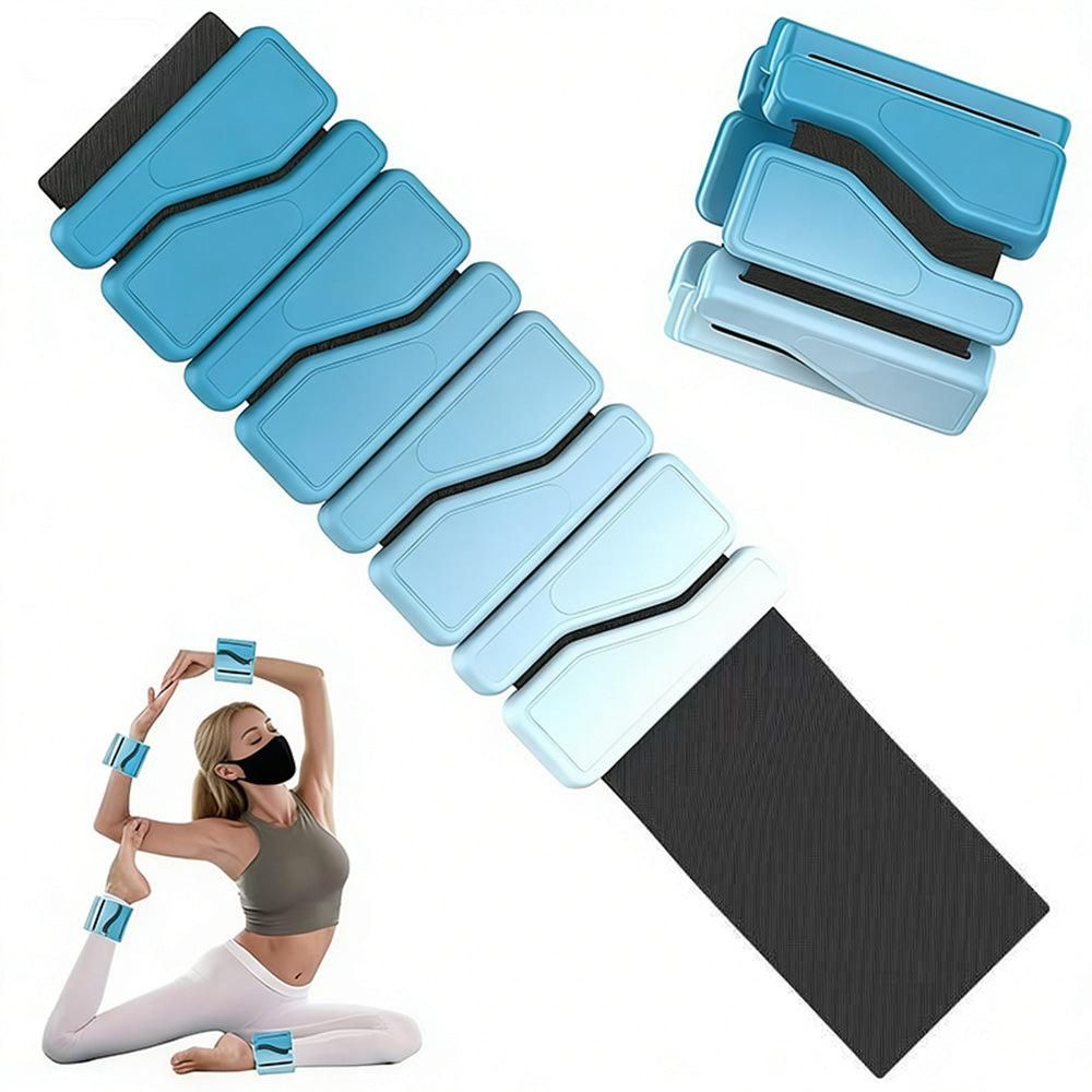 Weighted Silicone Wrist Bands Adjustable for Exercise Fitness & Strength Purple - Image 4